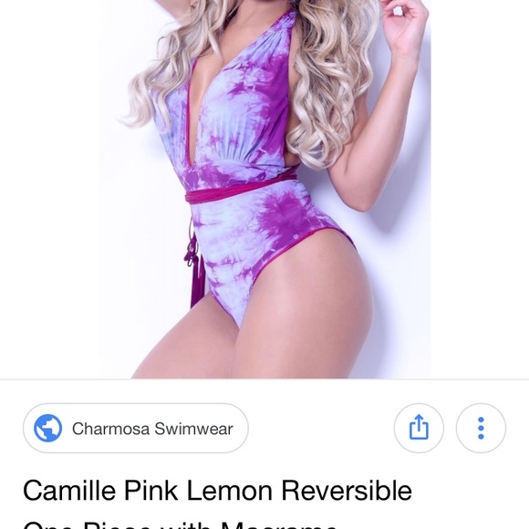 Charmosa reversible Tie Dye one-piece - Picture 4 of 6